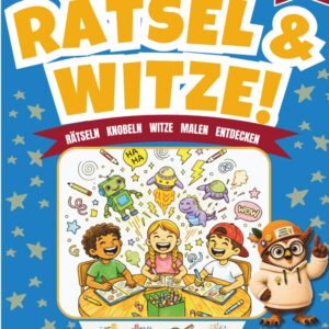 Riddles & Jokes – Blue (Ages 7–12)