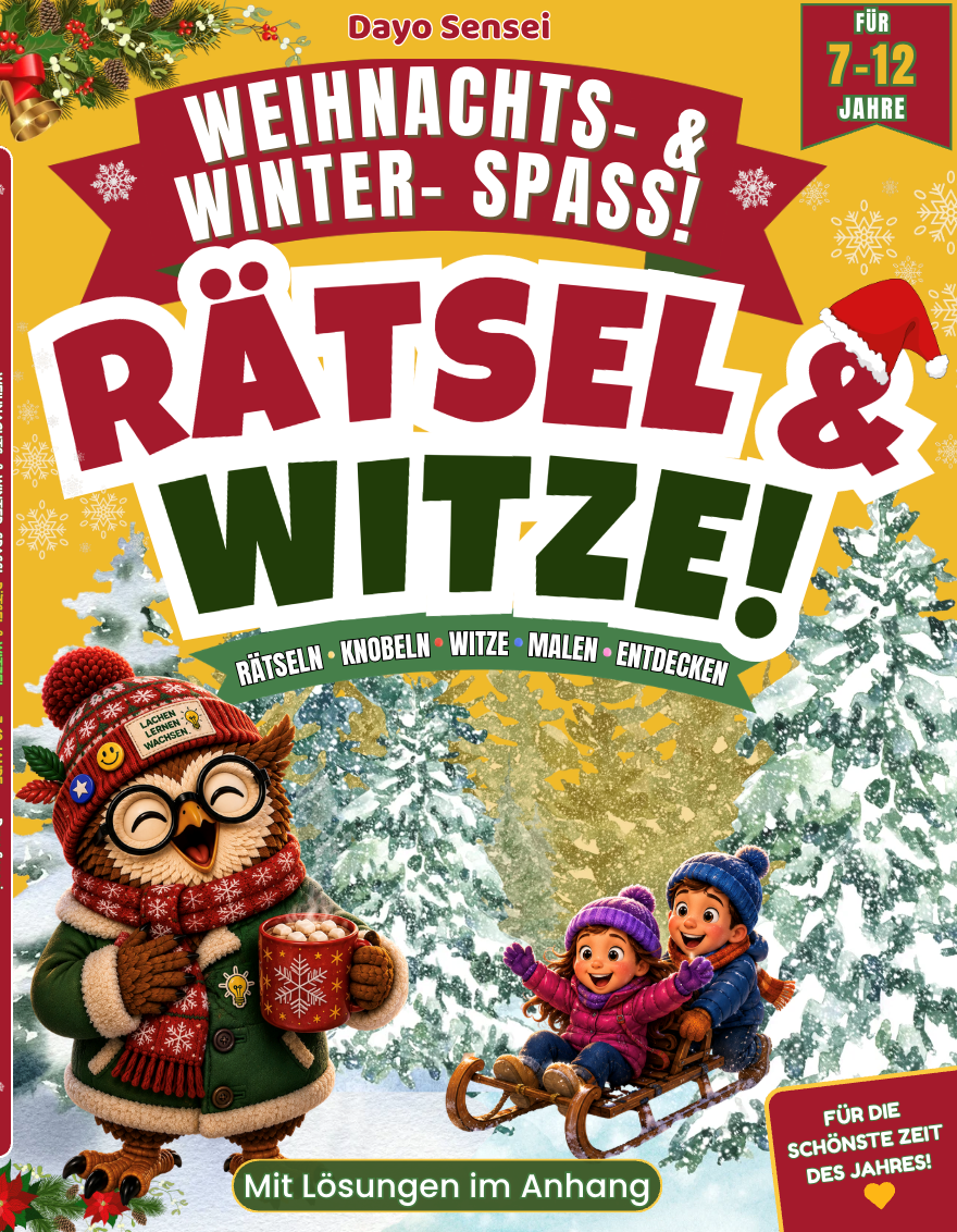 Christmas & Winter Fun! Riddles & Jokes (Ages 7–12)